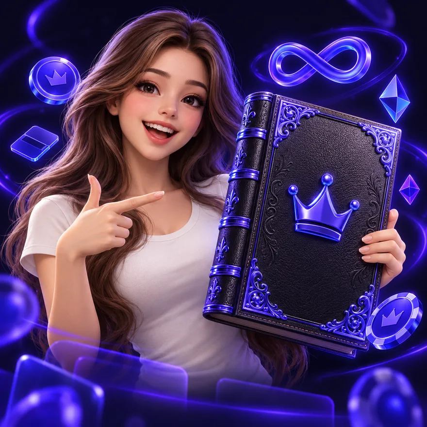 Ornate royal book — Slots Gallery