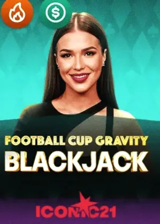 Football Cup Gravity Blackjack live game cover