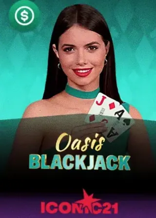 Oasis Blackjack live game cover