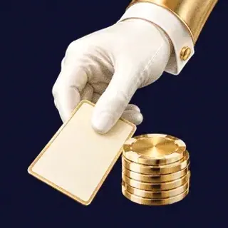 Hand dealing card — Slots Gallery