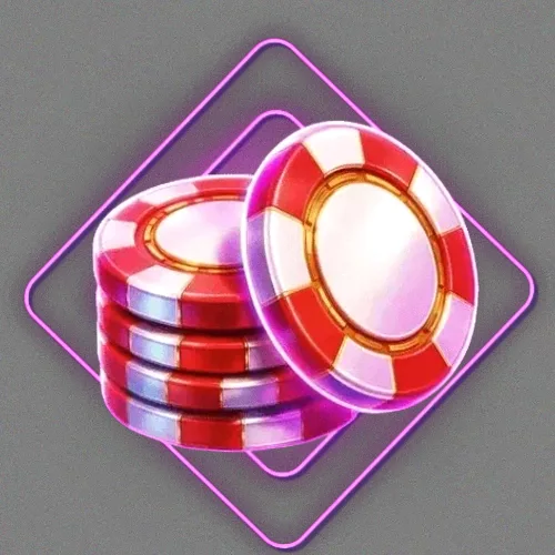 Poker table with cards