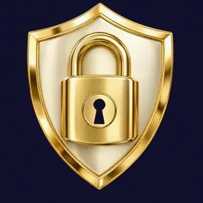 Shield with padlock — Slots Gallery