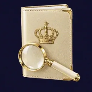 Passport magnifying glass — Slots Gallery