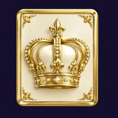 Crown emblem card — Slots Gallery