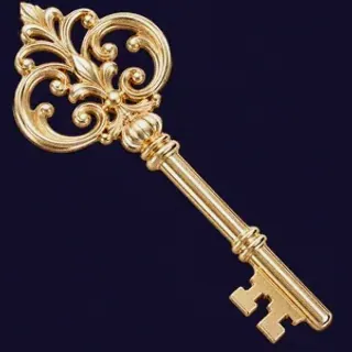 Ornate antique key — Slots Gallery